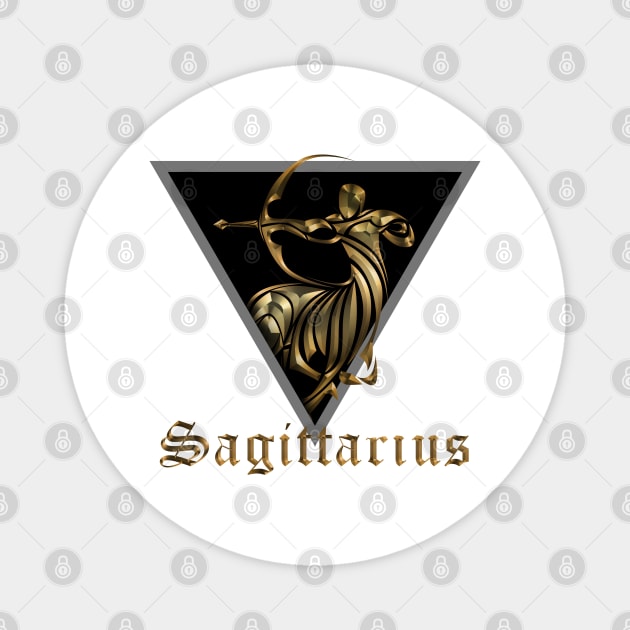 New zodiac Sagittarius Magnet by INDONESIA68